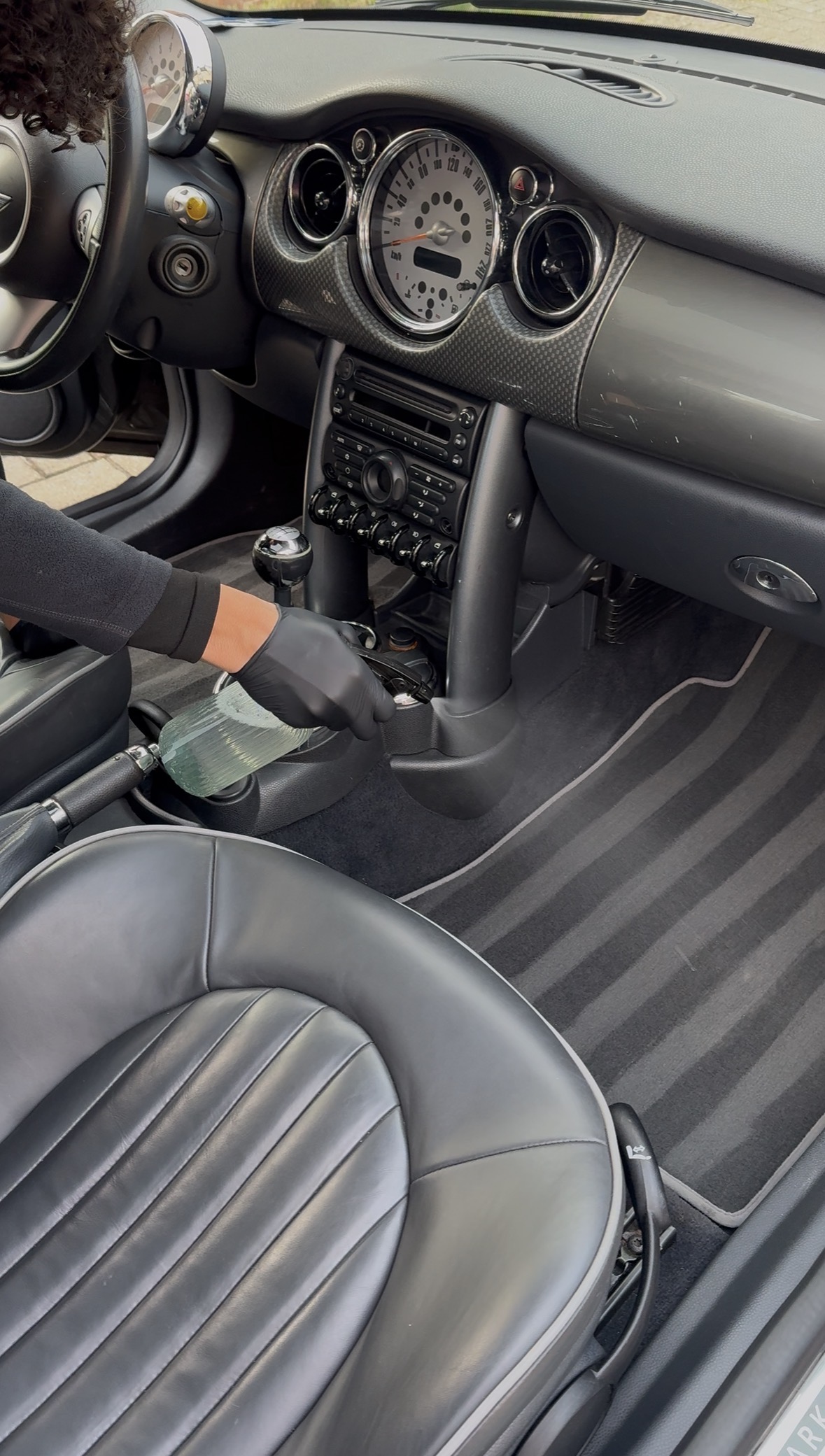 Nettoyage intérieur habitacle et console